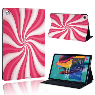 Ümbris Samsung Galaxy Tab A 10.1 2019/2016/A 7.0/9.7.10.5 tolli/Tab E 9.6/S5E/A7/A7 lite jaoks – prinditava nahast aluse tahvelarvuti kaas