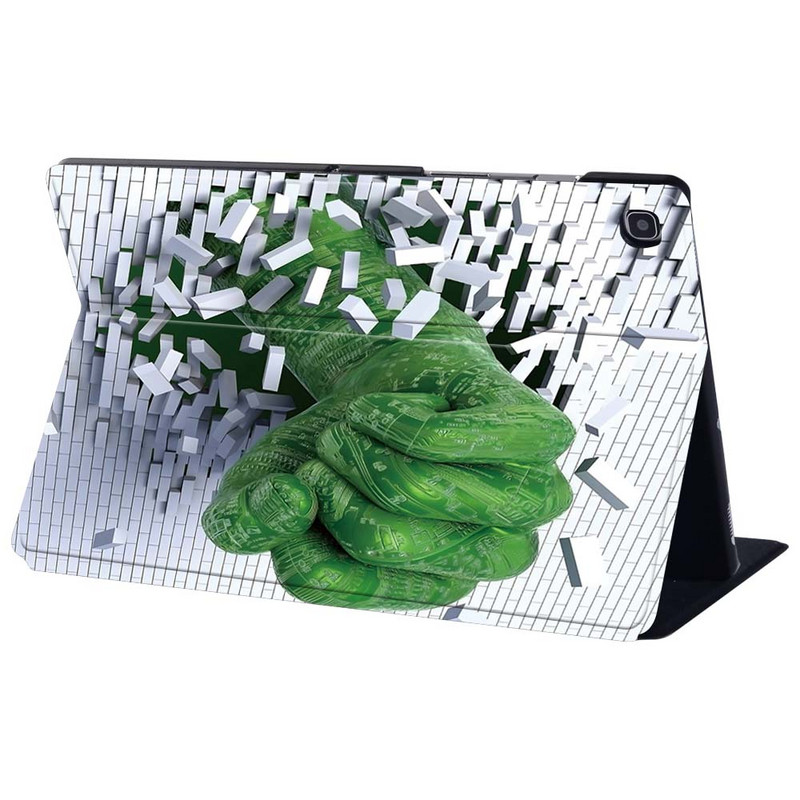 Ümbris Samsung Galaxy Tab A 10.1 2019/2016/A 7.0/9.7.10.5 tolli/Tab E 9.6/S5E/A7/A7 lite jaoks – prinditava nahast aluse tahvelarvuti kaas