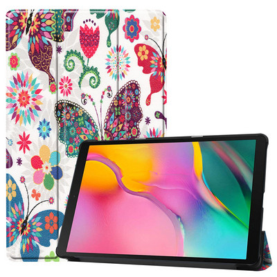 Coque táblagéphez Samsung Galaxy Tab A 10 1 2019 Case PU bőr mágneses borítás Samsung Galaxy Tab A 2019 SM T510 T515 tokhoz