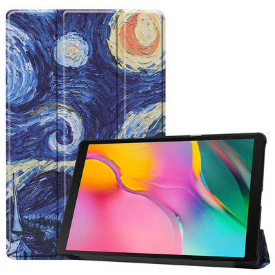 Coque táblagéphez Samsung Galaxy Tab A 10 1 2019 Case PU bőr mágneses borítás Samsung Galaxy Tab A 2019 SM T510 T515 tokhoz