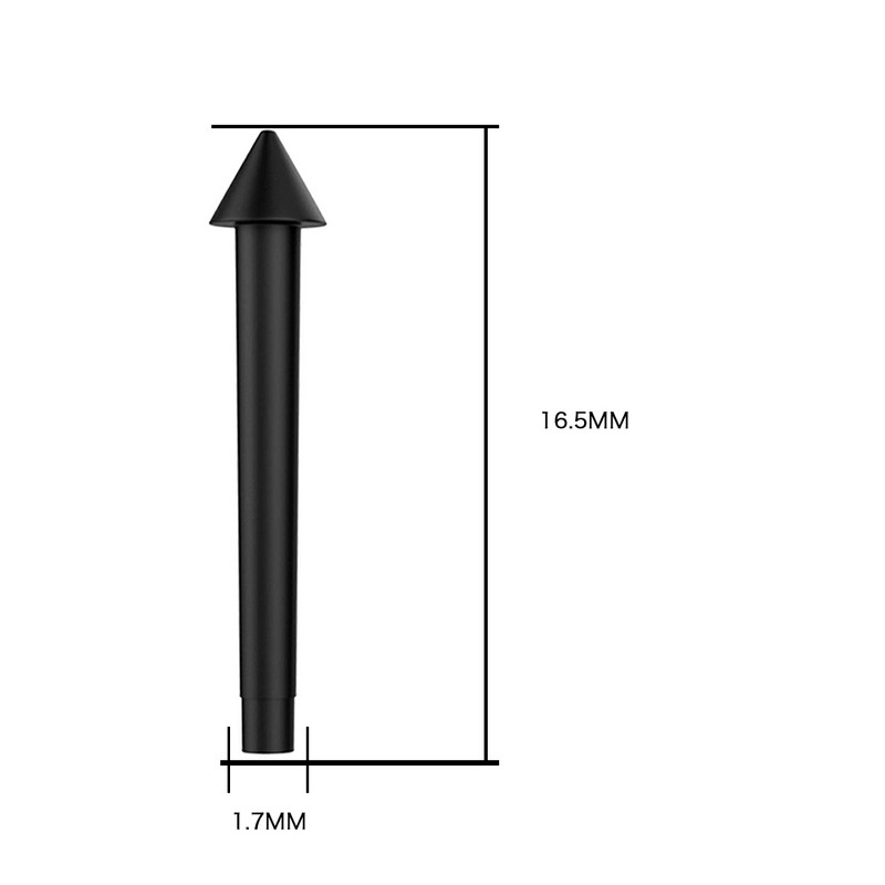 3 ks vysoko citlivý náhradný hrot pera s odolným dotykovým perom 2H pre Microsoft Surface Pro 2017 7 6 5 4 Book/Studio/Go 1 2