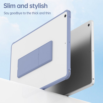 Ακρυλική θήκη tablet για iPad Air 5 4 10.9 10th 2022 Pro 12 9 11 7/8/9th 10.2 6th 9.7 Air 2 Mini 6 Transparent Stand Cover Funda