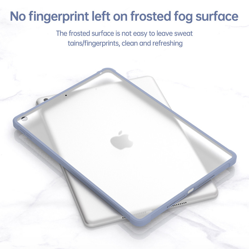 Akril táblagép tok iPad Air 5 4 10.9 10. 2022 Pro 12 9 11 7/8/9 10.2 6. 9.7 Air 2 Mini 6 átlátszó állványburkolat Funda számára