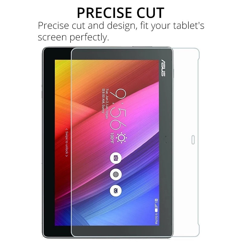 Ekrāna aizsargs rūdīts stikls ASUS ZenPad 10 Z300C/Z301M/Z301MF/Z300M/Z300CL/Z301MFL/Z300CNL 10,1 collu aizsargplēve