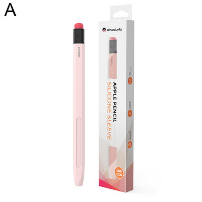 Θήκη για Apple Pencil 1 2 Προστατευτικό κάλυμμα σιλικόνης για iPad Στυλό αντιολισθητική Αντιπτωτική θήκη Υποστήριξη Μαγνητικό φορτίο