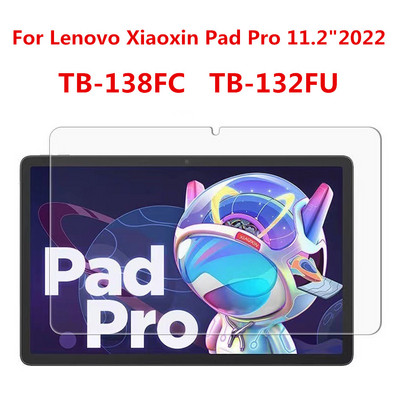 Protector de ecran pentru tableta Lenovo Xiaoxin Pad Pro 11.2 inch TB-132FU 138FC 2022 Film din sticlă securizată anti amprentă