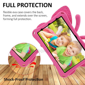 Ασφαλής θήκη tablet EVA για παιδιά 10,5 ιντσών Samsung Galaxy Tab A8 2022 SM-X200 SM-X205 Κάλυμμα βάσης πεταλούδας για Tab A7 Lite 8.7 2020