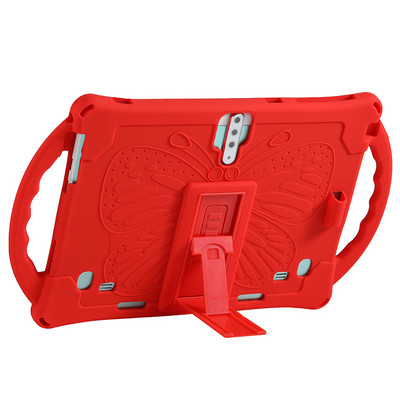 Funda Tablet 10.1 univerzális tok, puha szilikon tok 10 db 10,1 hüvelykes Android Tablet PC-hez Puha ütésálló fedél tok fogantyúval + tollal