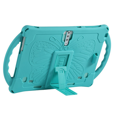 Funda Tablet 10.1 univerzális tok, puha szilikon tok 10 db 10,1 hüvelykes Android Tablet PC-hez Puha ütésálló fedél tok fogantyúval + tollal