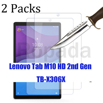 2GB Stikla ekrāna aizsargplēve Lenovo tab M10 FHD plus 10,6'' TB-X606 10,3'' M7 M8 3rd HD Gen 2 TB-X306 aizsargplēve