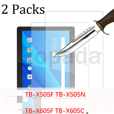 2GB Stikla ekrāna aizsargplēve Lenovo tab M10 FHD plus 10,6'' TB-X606 10,3'' M7 M8 3rd HD Gen 2 TB-X306 aizsargplēve