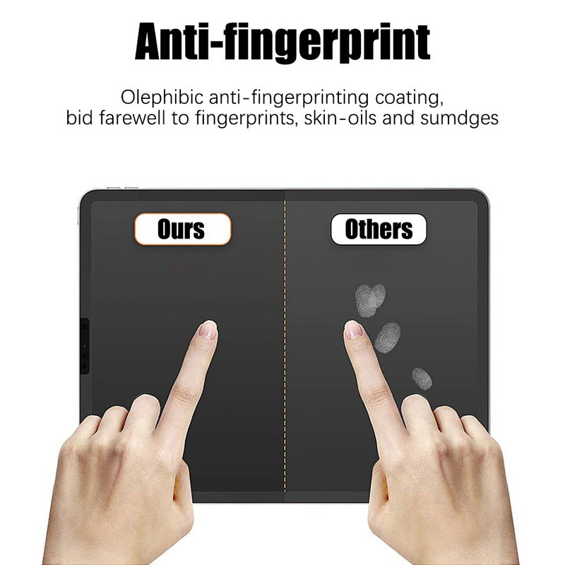 Nagu paberkilest ekraanikaitse Ipad Pro jaoks 11 10 10,9 2022 Air 5 4 3 1 2 Mini 6 9 2021 Generation 10.5 10.2 9.7 Tarvikud