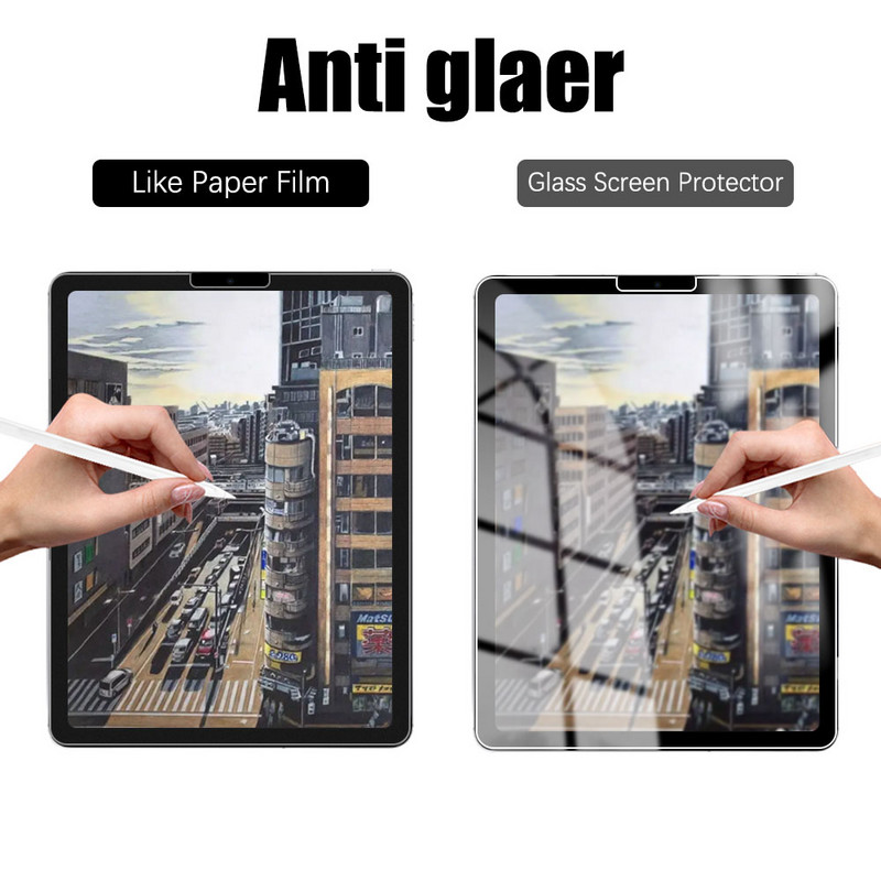 Nagu paberkilest ekraanikaitse Ipad Pro jaoks 11 10 10,9 2022 Air 5 4 3 1 2 Mini 6 9 2021 Generation 10.5 10.2 9.7 Tarvikud