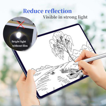 За Samsung Galaxy Tab A7 Lite 8.7 2021 Хартиен сензорен таблет Протектор на екрана Anti-Skip PET Матово фолио за рисуване за T220 T225