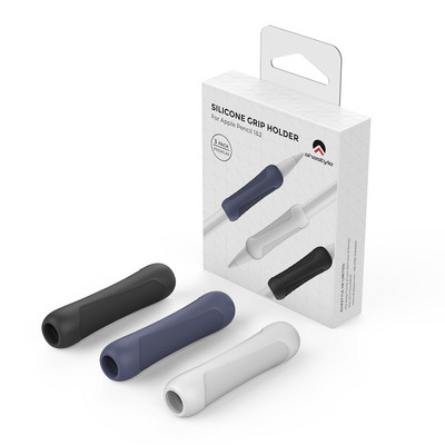 A csúszásmentes tolltartó védőburkolat az Apple Stylus Apple Pencil 1/2 generációs szilikon toll markolat védőburkolatához használható