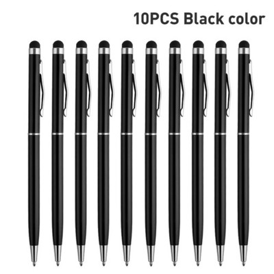 Universalus 2 in 1 Stylus Pen piešimo talpus ekranas Caneta Touch Pen, skirtas mobiliesiems Android telefonams planšetiniams kompiuteriams Smart Pieštuko priedai