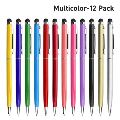 Universalus 2 in 1 Stylus Pen piešimo talpus ekranas Caneta Touch Pen, skirtas mobiliesiems Android telefonams planšetiniams kompiuteriams Smart Pieštuko priedai