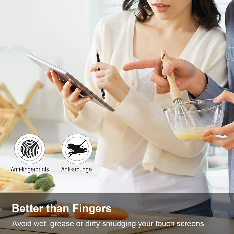 Universalus 2 in 1 Stylus Pen piešimo talpus ekranas Caneta Touch Pen, skirtas mobiliesiems Android telefonams planšetiniams kompiuteriams Smart Pieštuko priedai