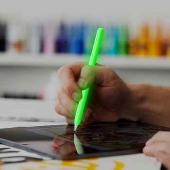 Светещ калъф за молив за Apple Pencil 2 Мек силиконов защитен капак iPad Pencil Skin за флуоресцентен Apple Pencil Funda