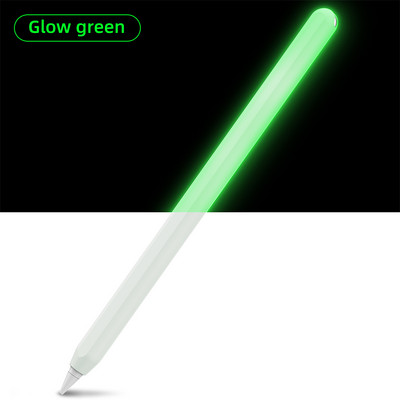 Sjajna pernica za Apple Pencil 2 Mekana silikonska zaštitna maska iPad Pencil Skin Za fluorescentnu Apple Pencil Funda
