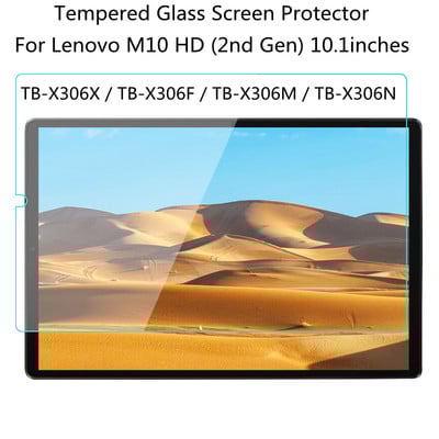 Protector de ecran din sticlă securizată 9H pentru Lenovo Tab M10 FHD Plus 10.3 TB-X606 Film de protecție pentru tabletă pentru M10 10.1 TB-X306X a doua generație