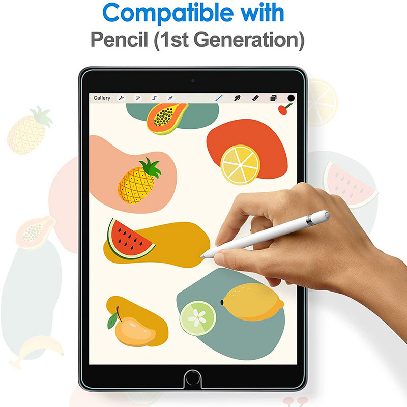 2 gab planšetdatora rūdīts stikls iPad 9. paaudzes 10,2 collu 2021 ekrāna aizsargplēve 9H Īpaši skaidra aizsargplēve iPad 9