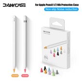 8PC navlaka za vrh olovke za Apple Pencil 2nd 1st Generation Stylus Pen Case Nib Protective Cover Skin S pakiranjem