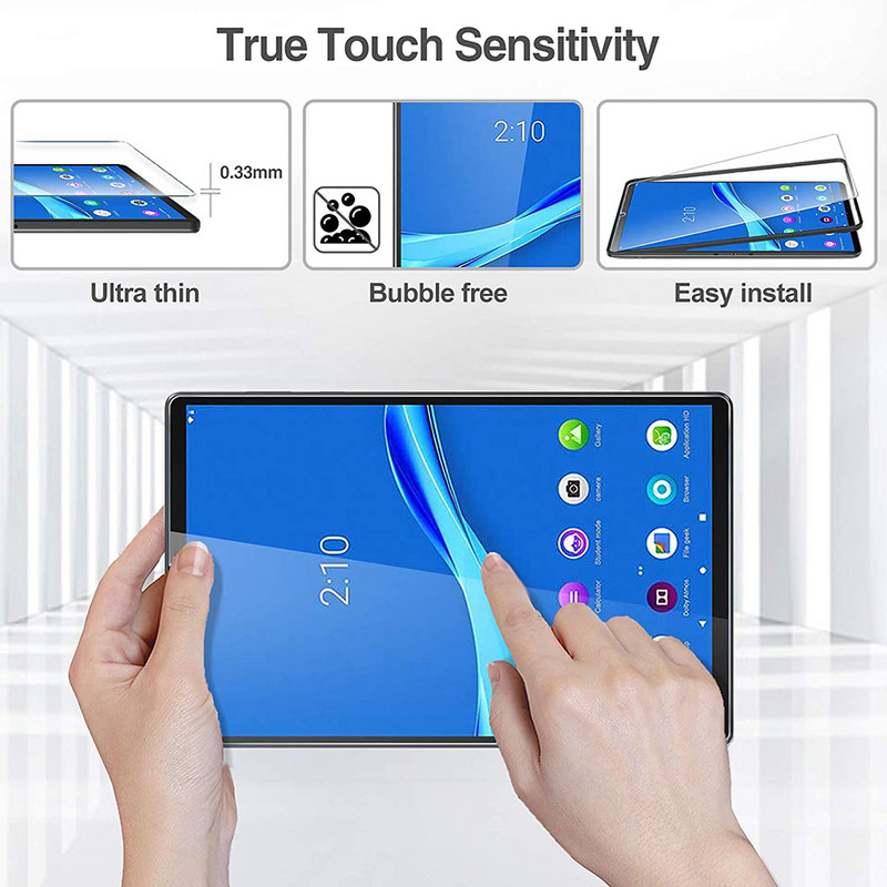 2 τμχ Προστατευτικό οθόνης Tablet Tempered Glass για Lenovo TAB M10 Plus TB-X606F/TB-X606X 10,3" Tab E10 /M8 /M7 /E7 Προστατευτική μεμβράνη