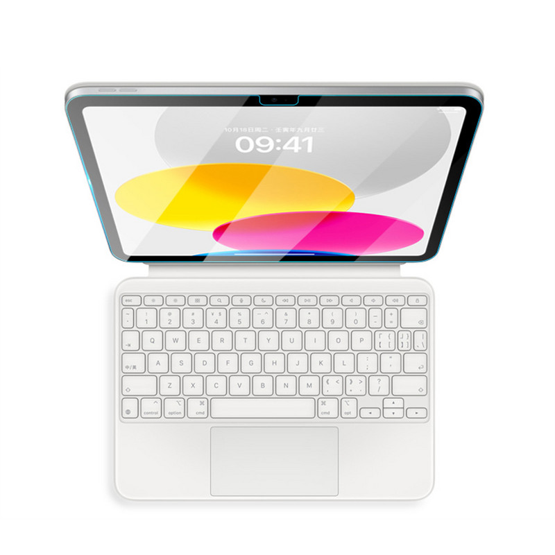 （2 balenia）9HD tvrdené sklo pre Apple iPad 10 2022 10.9 10. generácie s plným pokrytím, ochranná fólia proti poškriabaniu obrazovky
