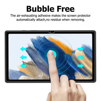 Προστατευτικό οθόνης tablet για Samsung Galaxy Tab A8 10,5 ιντσών Προστατευτικό SM-X200 X205 μεμβράνη με προστασία από έκρηξη HD καθαρό σκληρυμένο γυαλί