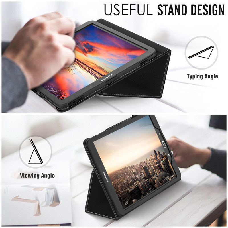 Za Samsung Galaxy Tab S3 9.7 T820 T825 Case Folio Flip PU Kožna Funda Cover Tab S3 9.7 T820 Stalak Držač za olovke Fit Tablet