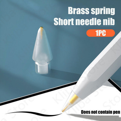 Pencil vrhovi za Apple Pencil 1. 2. generacija dvoslojni prozirni tanki vrh za Apple Pencil vrh dovoljan za 4 godine korištenja