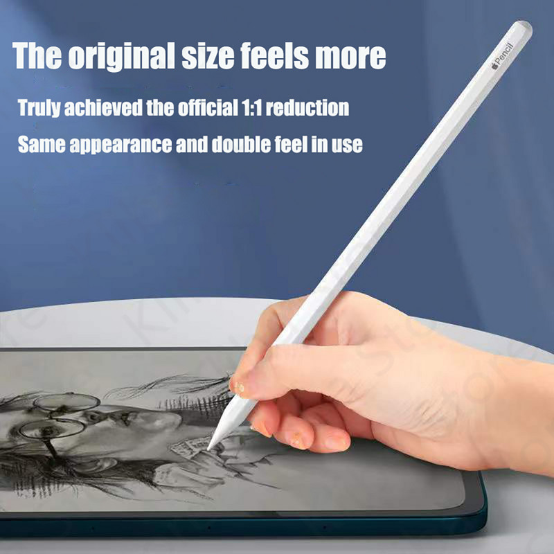 Pencil vrhovi za Apple Pencil 1. 2. generacija dvoslojni prozirni tanki vrh za Apple Pencil vrh dovoljan za 4 godine korištenja