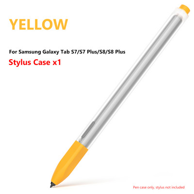 Csúszásgátló Tablet Touch Stylus Cover szilikon érintőtoll tok Samsung Galaxy Tab S7/S7 Plus/S8/S8 Plus kellékekhez