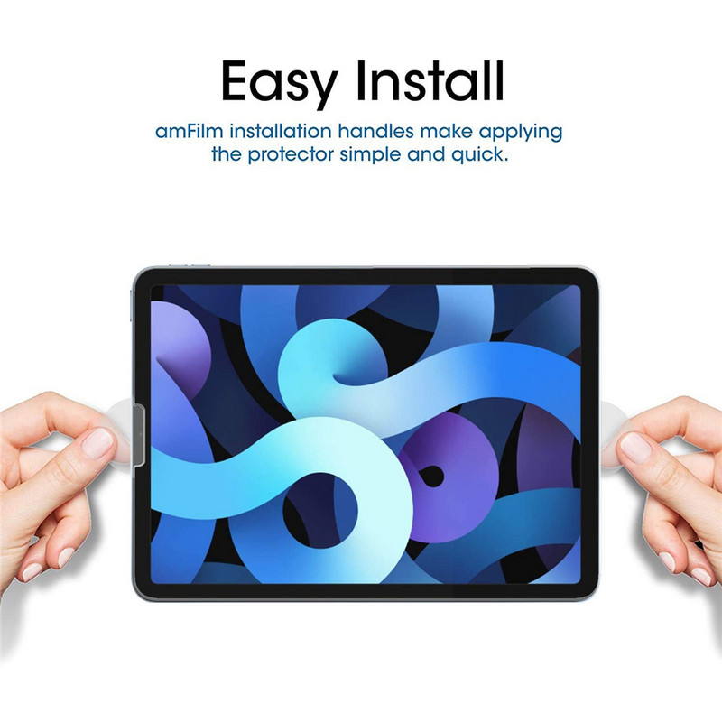 (2 pakki) karastatud klaas Apple iPad Air 10.9 2020 4. põlvkonna Air4 A2072 A2316 A2324 A2325 ekraani kaitsekile jaoks