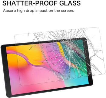 2 τεμ. 9H Tempered Glass for Samsung Galaxy Tab A 10.1 2019 T510 T515 Screen Protector SM-T510 SM-T515 10,1 inch Protective Film