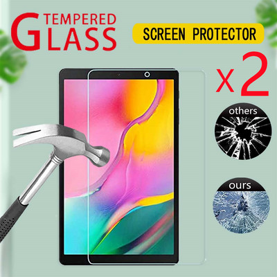 2 tk 9H karastatud klaasi Samsung Galaxy Tab A 10.1 2019 T510 T515 ekraanikaitse SM-T510 SM-T515 10,1 tolline kaitsekile