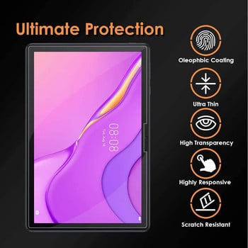 2 τεμάχια Tablet Tempered Glass Screen Protector μεμβράνη για Huawei Matepad T10 9,7 ιντσών/ T10S 10,1 ιντσών, μεμβράνη προστασίας πλήρους κάλυψης