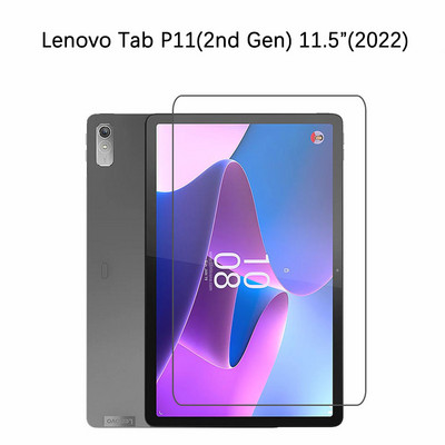 (2 paketa) Kaljeno staklo za Lenovo Tab P11 Pro 2rd Gen 2 11 11.2 11.5 TB-J606F/J606N TB-J706F Zaštitna folija za ekran Tablet