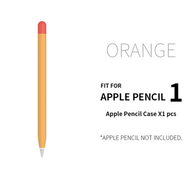 Miela ausų silikoninė apsauginė rankovė, skirta Apple Pencil 1/2 priedų dangtelio laikiklio dangtelis, skirtas iPad planšetiniam kompiuteriui Touch Pen Stylus Anti-scra