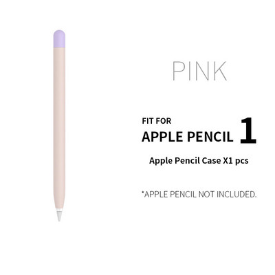 Miela ausų silikoninė apsauginė rankovė, skirta Apple Pencil 1/2 priedų dangtelio laikiklio dangtelis, skirtas iPad planšetiniam kompiuteriui Touch Pen Stylus Anti-scra