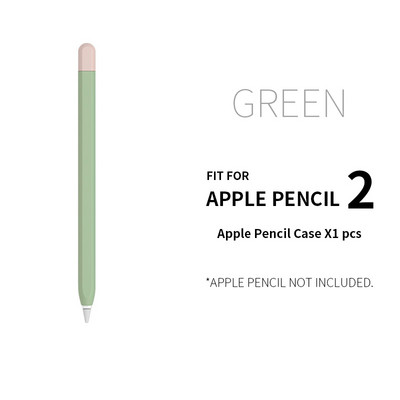 Miela ausų silikoninė apsauginė rankovė, skirta Apple Pencil 1/2 priedų dangtelio laikiklio dangtelis, skirtas iPad planšetiniam kompiuteriui Touch Pen Stylus Anti-scra