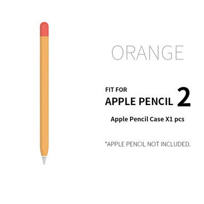 Jauka ausu silikona aizsargājoša uzmava Apple zīmulim 1/2 piederumi vāciņa turētāja vāciņš iPad planšetdatoram skārienpildspalvai Stylus Anti-scra