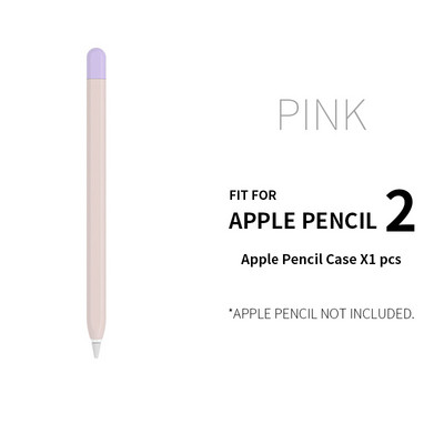 Jauka ausu silikona aizsargājoša uzmava Apple zīmulim 1/2 piederumi vāciņa turētāja vāciņš iPad planšetdatoram skārienpildspalvai Stylus Anti-scra