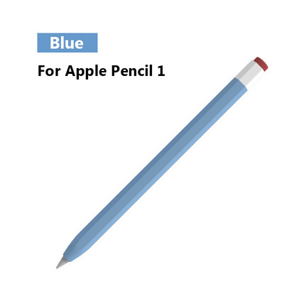 Silikónové puzdro na stylus pre Apple Pencil 1/2, farebne zodpovedajúce ochranné puzdro na stylus, protišmykové, proti pádu, puzdro na pero pre iPad 2/1