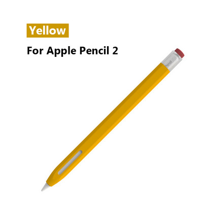 Silikónové puzdro na stylus pre Apple Pencil 1/2, farebne zodpovedajúce ochranné puzdro na stylus, protišmykové, proti pádu, puzdro na pero pre iPad 2/1