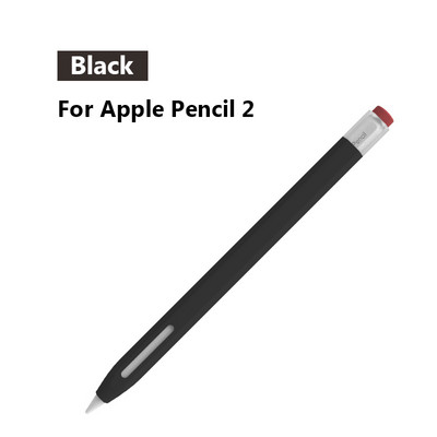 Silikónové puzdro na stylus pre Apple Pencil 1/2, farebne zodpovedajúce ochranné puzdro na stylus, protišmykové, proti pádu, puzdro na pero pre iPad 2/1