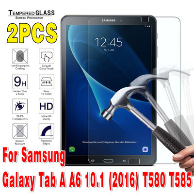 2db Samsung Galaxy Tab A7 2020 A 7.0 8.0 10.1 10.5/S4/S5e/S6/S7 képernyővédő fólia karcolásgátló tabletta edzett üveghez