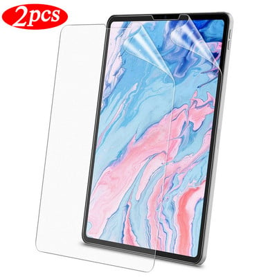 2PCS Pet Mīkstais ekrāna aizsargs Samsung Galaxy Tab S7 S8 + S6 Lite S5e S4 S3 S2 T870 P613 T720 T810 aizsargplēve