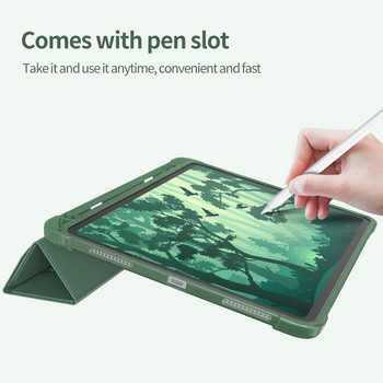 Таблет Coque за iPad 10 2022 Калъф 10 9 инча Магнитна стойка Flip Cover за iPad 10-то поколение Калъф с държач за молив